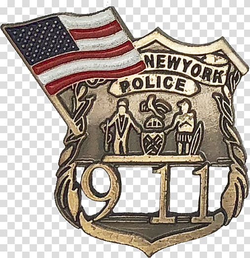 Badge Police officer New York City Police Department September 11 attacks, Police transparent background PNG clipart