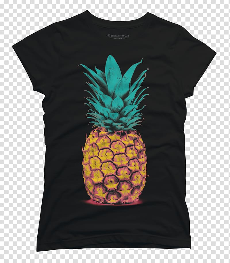 T-shirt Pineapple Clothing Top Sleeve, pinapple transparent background PNG clipart