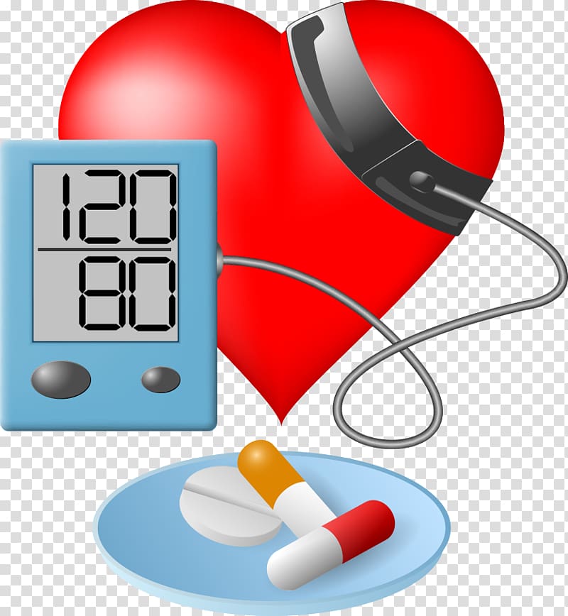 blue blood pressure monitor, Blood pressure Hypertension Sphygmomanometer , heart and blood pressure meter transparent background PNG clipart