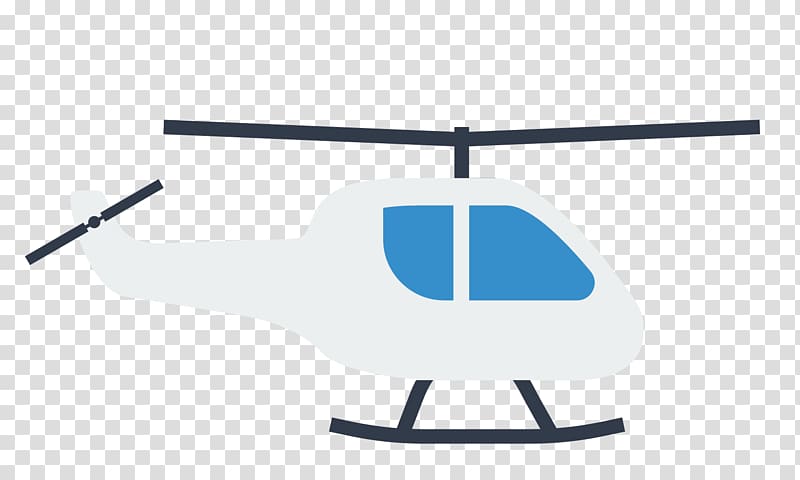 Helicopter rotor Aircraft, White helicopter material transparent background PNG clipart