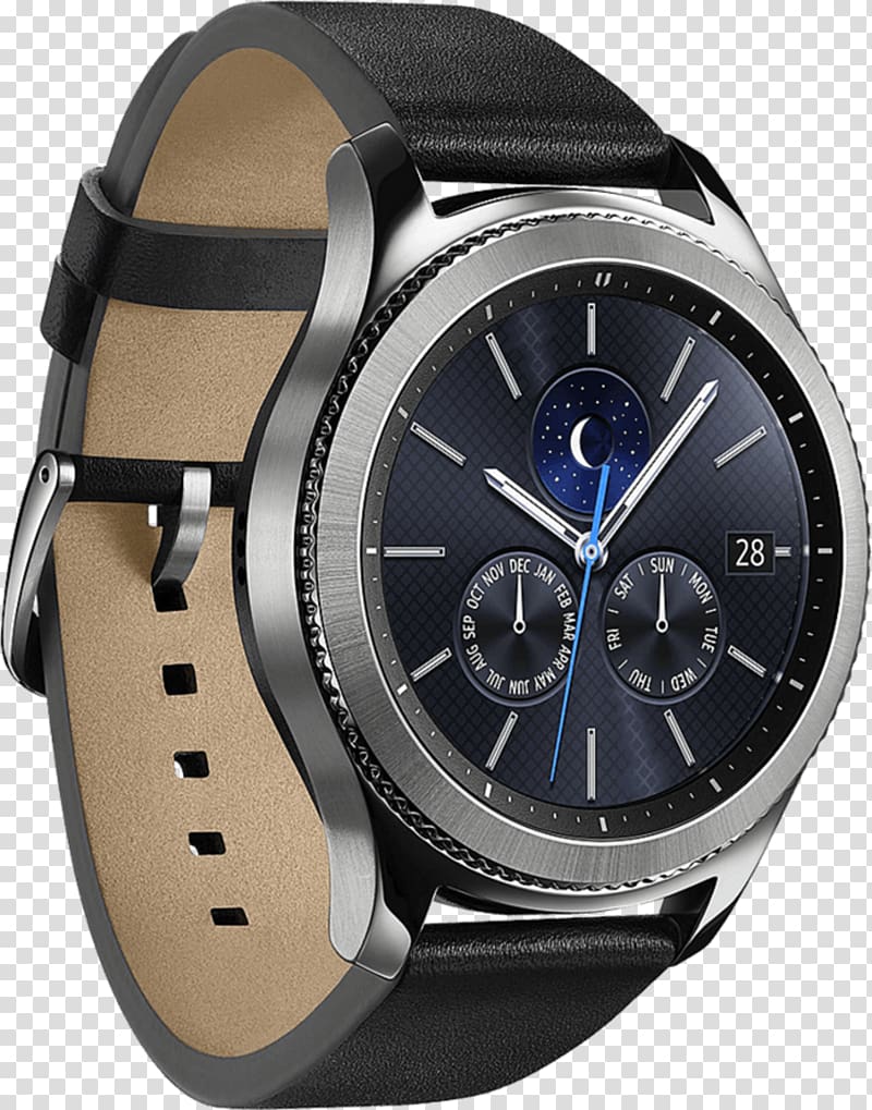 Samsung Gear S3 classic Samsung Galaxy Gear Samsung Gear S2 Smartwatch, watch transparent background PNG clipart