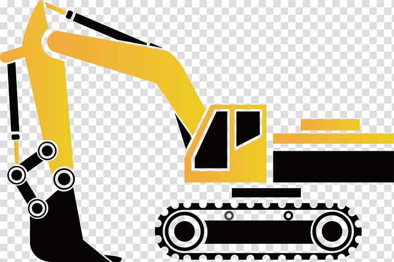 Excavator Architectural engineering Earthworks Icon, excavator transparent background PNG clipart