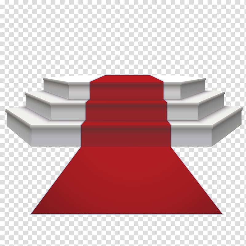 Podium Red carpet , Exquisite red carpet transparent background PNG clipart