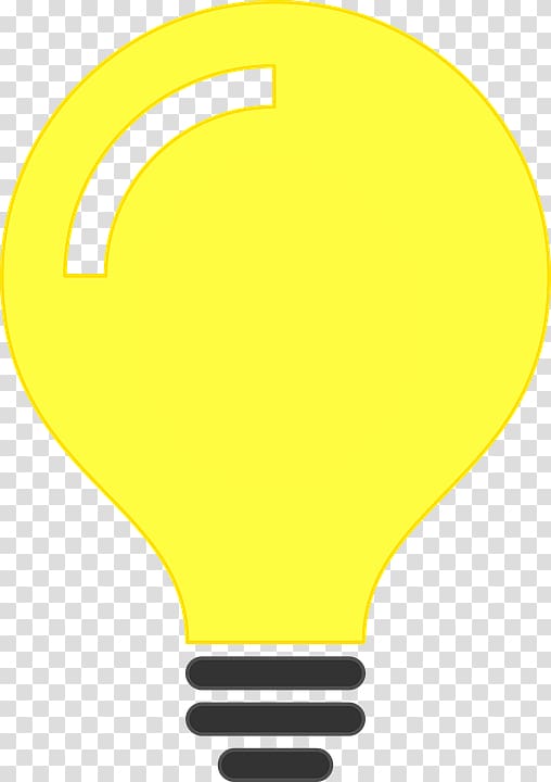 The light bulb Incandescent light bulb Open, light transparent background PNG clipart