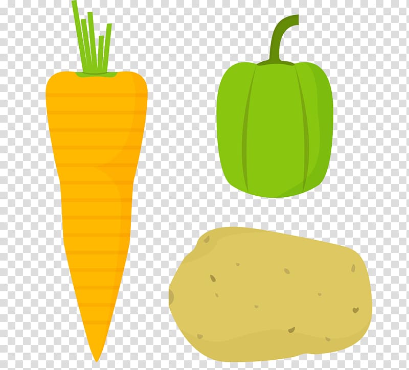 Carrot Chili con carne Winter squash Vegetable, Cartoon vegetables transparent background PNG clipart