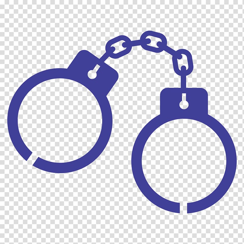 Handcuffs Prison Police , handcuffs transparent background PNG clipart