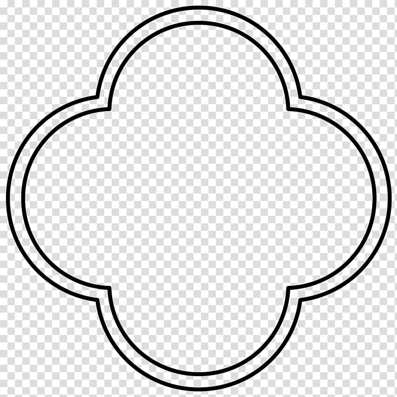 Quatrefoil Shape Architecture, clover transparent background PNG clipart