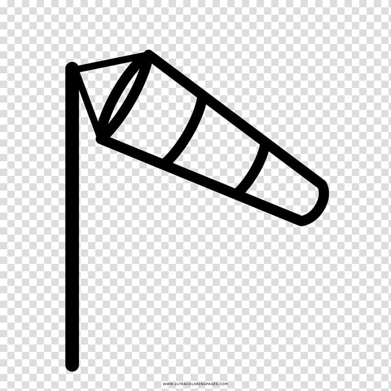 Windsock Coloring book Drawing Weather, wind transparent background PNG clipart