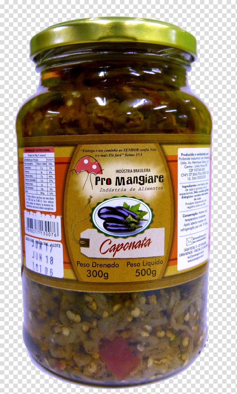 Caponata Giardiniera Vegetarian cuisine South Asian pickles Recipe, olive transparent background PNG clipart