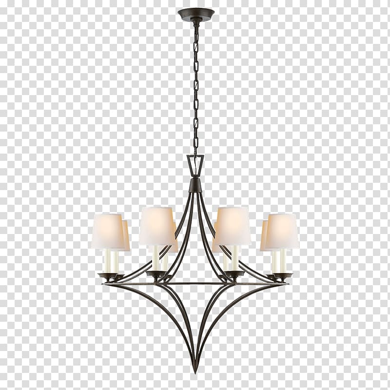 Chandelier Lighting Visual comfort probability Pendant light, light transparent background PNG clipart