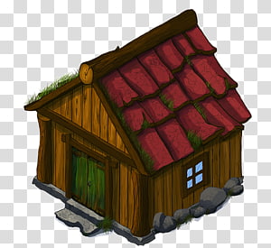 Log Cabin Cartoon Cottage Drawing Cartoon House Transparent