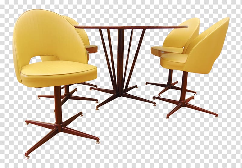 Office & Desk Chairs Plastic Armrest Garden furniture, Modernyellow transparent background PNG clipart
