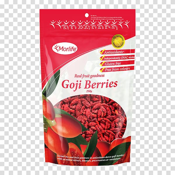 Vegetarian cuisine Superfood Goji Flavor, goji berries transparent background PNG clipart