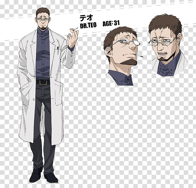 Satoshi Mikami Gangsta Anime Character Manga, Anime transparent background PNG clipart
