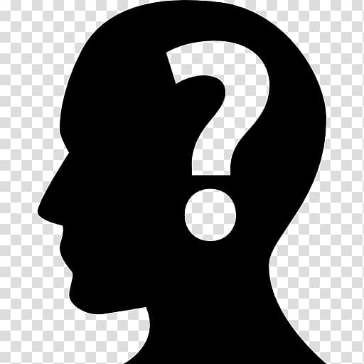Human head Computer Icons Question Human body , question transparent background PNG clipart