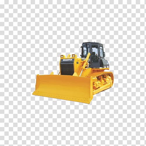 China Bulldozer Shantui Grading Heavy equipment, Bulldozer transparent background PNG clipart