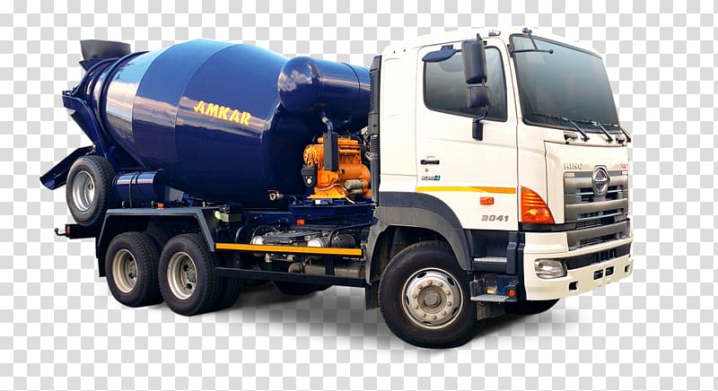 Commercial vehicle Betongbil Car Truck Semi-trailer, car transparent background PNG clipart