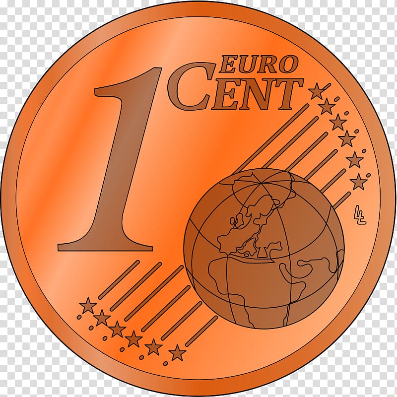 5 cent euro coin Penny Nickel , 1 Cent transparent background PNG clipart