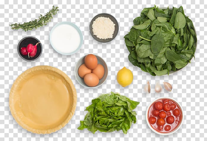 Leaf vegetable Quiche Vegetarian cuisine Salad Recipe, cherry tomato transparent background PNG clipart