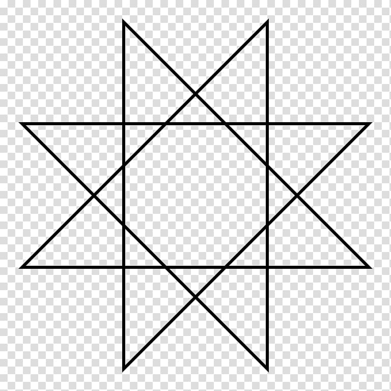 Rub el Hizb Star polygon Octagram Symbol Les Véritables Clavicules de Salomon, 8 point Star transparent background PNG clipart