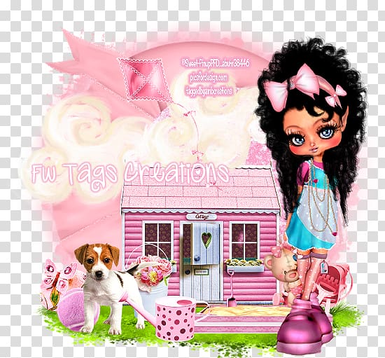 Puppy love Doll Graphics Pink M, puppy transparent background PNG clipart