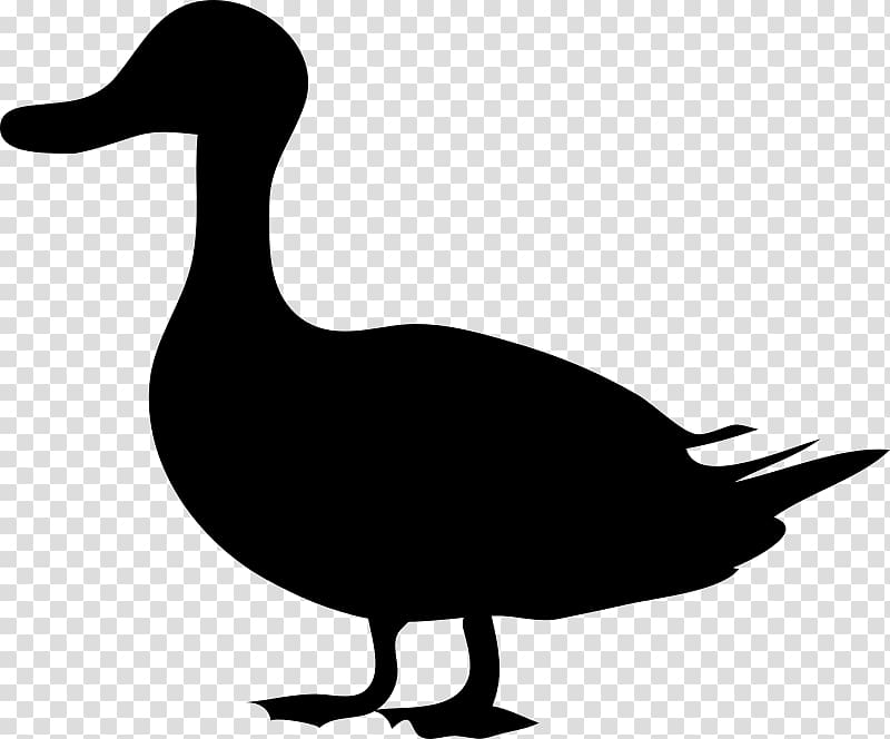 Duck Mallard Goose Silhouette , duck transparent background PNG clipart