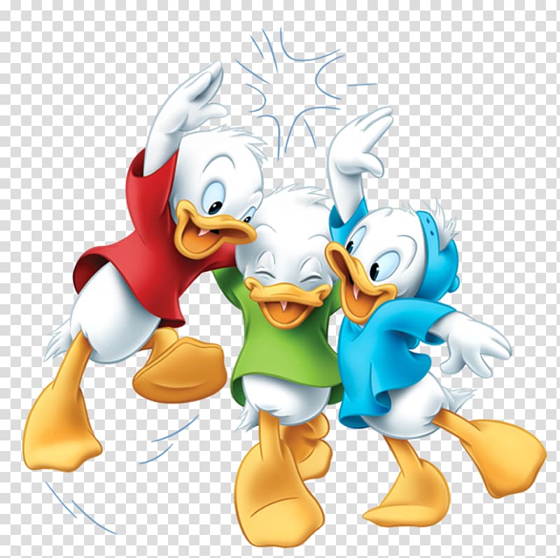 Huey, Dewey and Louie Donald Duck Daisy Duck Minnie Mouse Mickey Mouse, magic kingdom transparent background PNG clipart