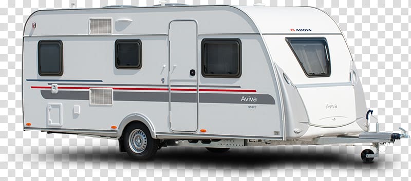 Caravan Campervans Adria Mobil Mobile home Trailer, exterior transparent background PNG clipart