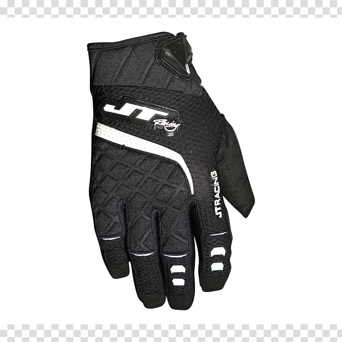 Lacrosse glove Clothing Black Personal protective equipment, MOTORCROSS RACING transparent background PNG clipart