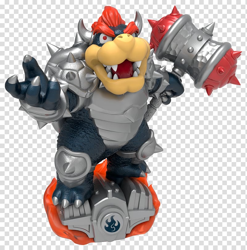 Skylanders: SuperChargers Bowser Donkey Kong Wii Lego Dimensions, bowser transparent background PNG clipart