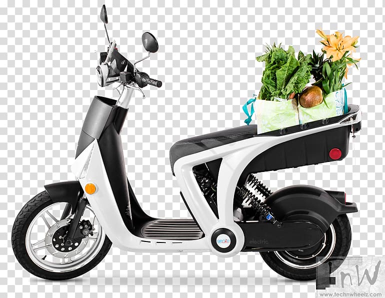 Electric motorcycles and scooters Electric vehicle Peugeot Elektromotorroller, scooter transparent background PNG clipart