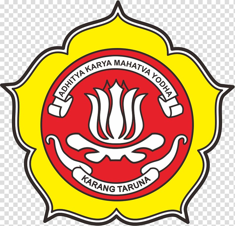 yellow and red Karang Taruna logo, Karang Taruna Logo Organization, Karang Taruna transparent background PNG clipart