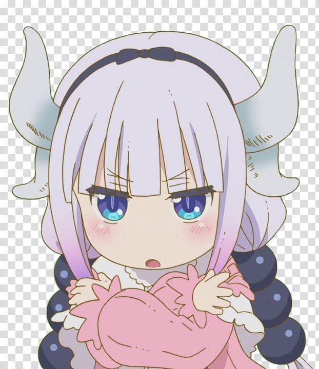 Miss Kobayashi\'s Dragon Maid Anime Yuri Lolicon Crunchyroll, Anime transparent background PNG clipart