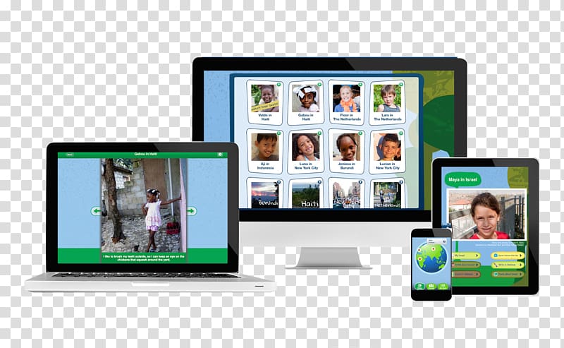 World Globe Child Family Computer Monitors, Smart globe transparent background PNG clipart