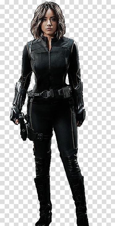 Chloe Bennet Daisy Johnson Agents of S.H.I.E.L.D. Black Canary Cosplay, Agent transparent background PNG clipart