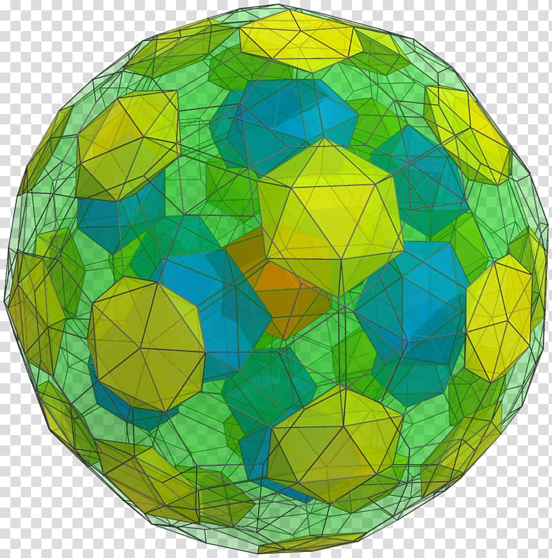 600-cell Tetrahedron Polytope Truncation Truncated icosahedron, Mathematics transparent background PNG clipart