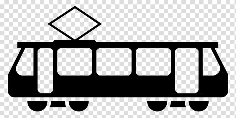 Tram transparent background PNG clipart