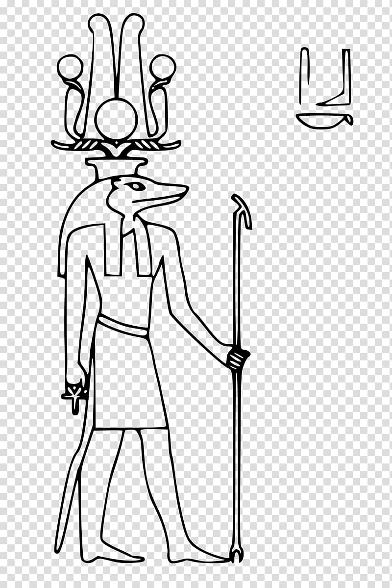 Ancient Egyptian deities Sobek Ancient Egyptian religion, Egyptian Gods transparent background PNG clipart