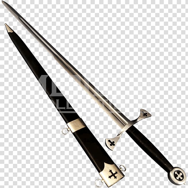 Sabre Half-sword バスタードソード Knightly sword, Sword transparent background PNG clipart