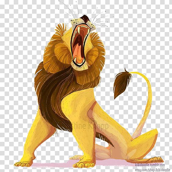 roaring lion clipart