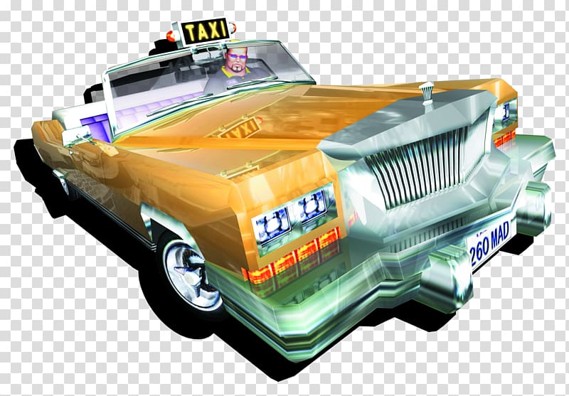Crazy Taxi 3: High Roller Crazy Taxi 2 Crazy Taxi: City Rush Video game, crazy transparent background PNG clipart