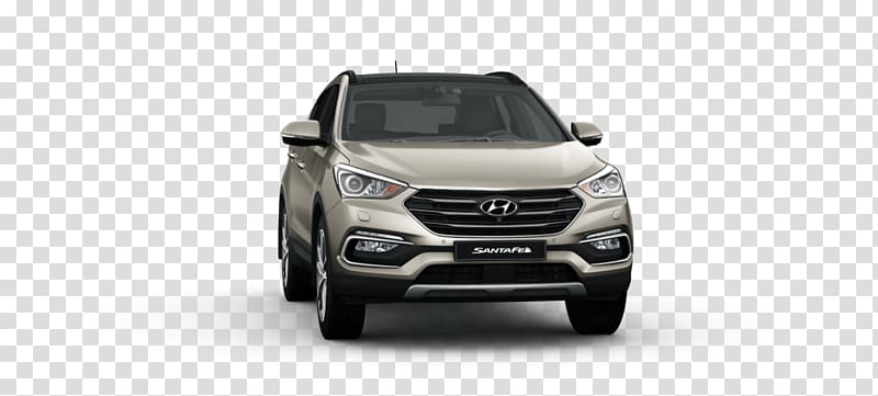 Hyundai Santa Fe Car Bumper Compact sport utility vehicle, hyundai transparent background PNG clipart