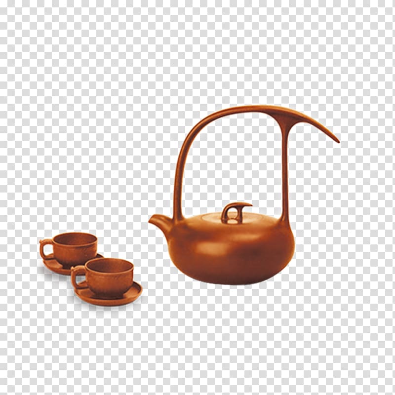 Teapot Kettle Chawan Teacup, Tea Set transparent background PNG clipart