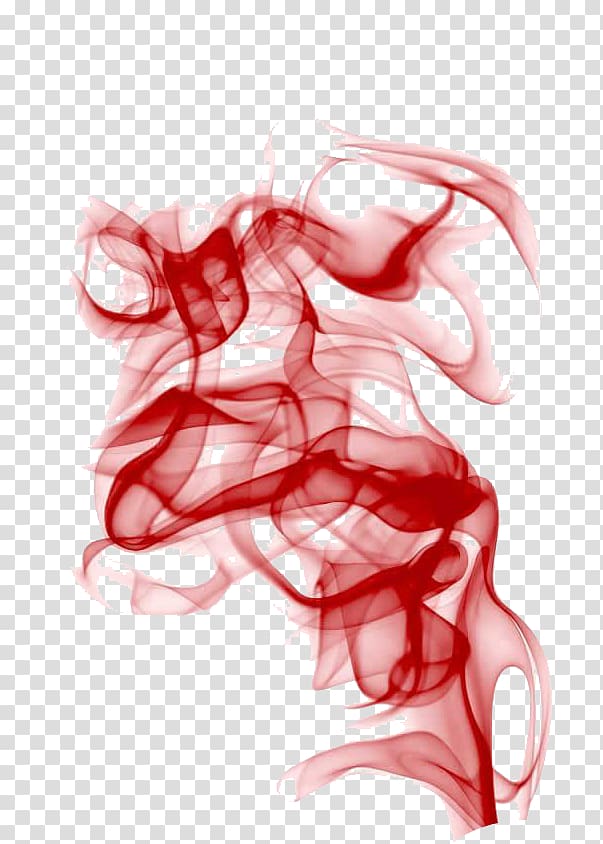 red smoke white background png
