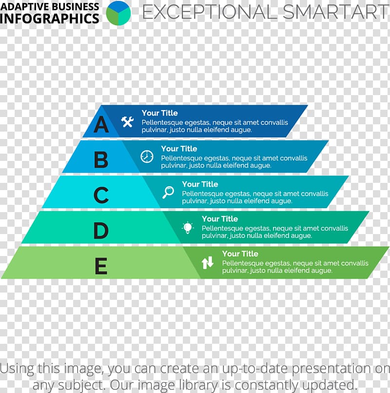 Infographic Pyramid Triangle, Process cones transparent background PNG clipart