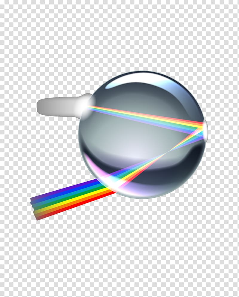 Light Dispersion Rainbow Wavelength Optics, dispersion transparent background PNG clipart