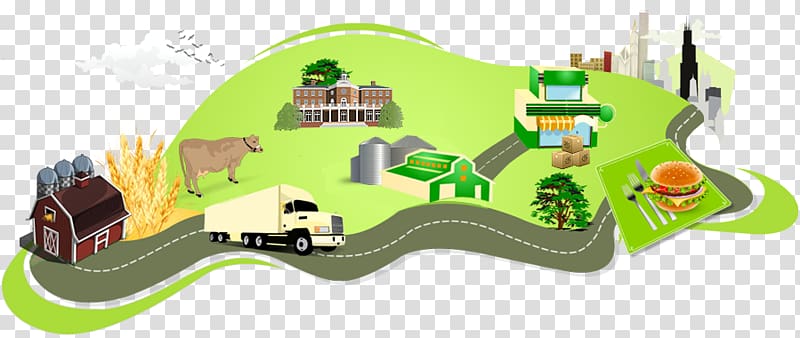Farm-to-table Food industry Agriculture, Farm landscape transparent background PNG clipart