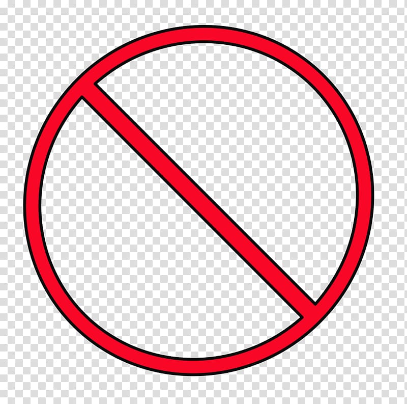 No symbol Sign , no smoking transparent background PNG clipart