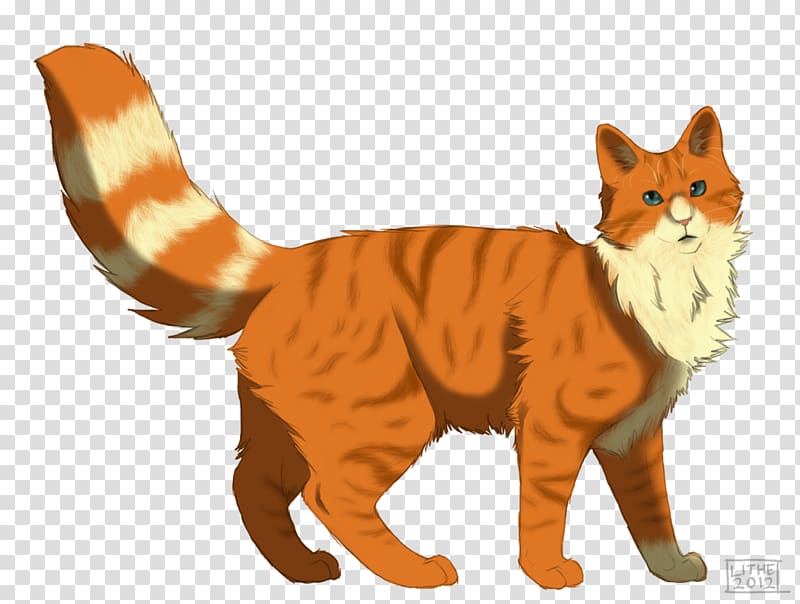 Cat The Last Hope Warriors Firestar, warriors transparent background PNG clipart