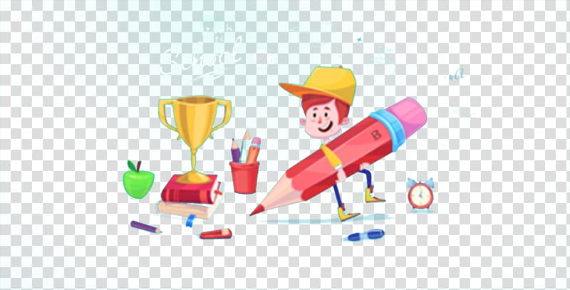 Drawing Learning, Back to school season transparent background PNG clipart